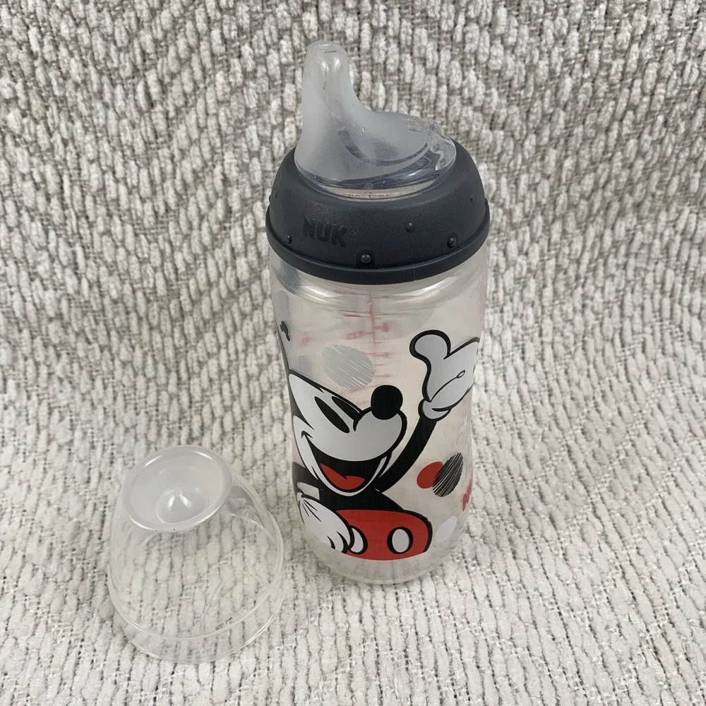 NUK‎ Active Cup Soft Spout Transition Sippy Cup Mickey Mouse 10oz 8+m NWOT